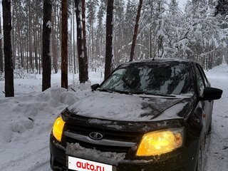 2016 Lada (ВАЗ) Granta I, чёрный, 380000 рублей, вид 2