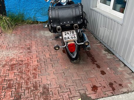 2003 Yamaha XVS1100, чёрный, 600000 рублей, вид 1