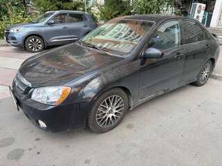 2005 Kia Spectra II, чёрный, 325000 рублей, вид 2