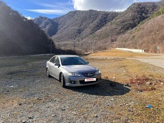 2006 Mazda 6 I (GG) Рестайлинг, серый, 290000 рублей, вид 4