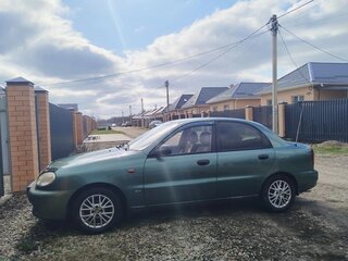 2008 Chevrolet Lanos I, зелёный, 189000 рублей, вид 1