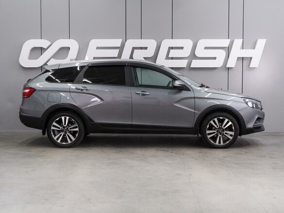 2019 Lada (ВАЗ) Vesta SW Cross I, серый, 1208000 рублей - вид 4