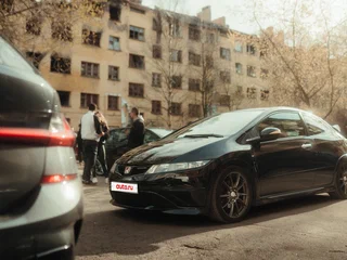 2007 Honda Civic Type R VIII, чёрный, 1100000 рублей, вид 1