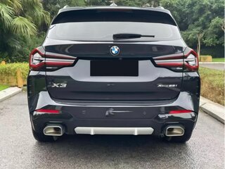 2024 BMW X3 25i xDrive III (G01) Рестайлинг, чёрный, 5800000 рублей, вид 4
