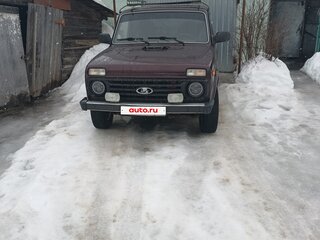 2002 Lada (ВАЗ) 2121 (4x4) I Рестайлинг, пурпурный, 350000 рублей, вид 2