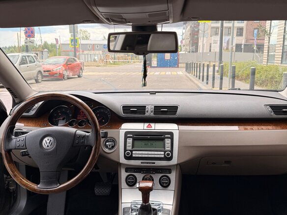 2008 Volkswagen Passat B6, чёрный - вид 11