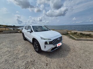 2021 Hyundai Santa Fe IV Рестайлинг, белый, 3550000 рублей, вид 1