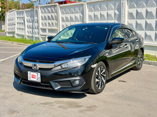 2018 Honda Civic X, чёрный, 1650000 рублей, вид 4