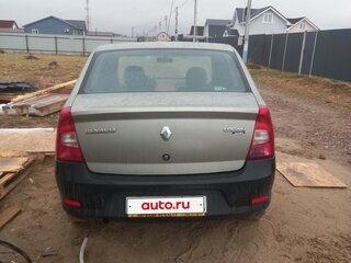 2013 Renault Logan I Рестайлинг, бежевый, 369000 рублей, вид 3