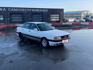 1987 Audi 80 IV (B3), белый, 120000 рублей, вид 3