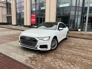 2019 Audi A6 45 TFSI V (C8), белый, 3750000 рублей, вид 1