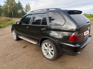 2004 BMW X5 3.0i I (E53) Рестайлинг, чёрный, 1100000 рублей, вид 4
