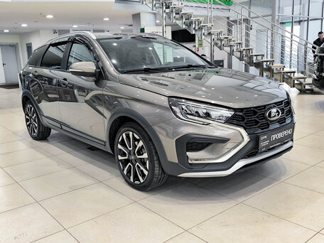 2025 Lada (ВАЗ) Vesta SW Cross I Рестайлинг (NG), коричневый, 1550000 рублей, вид 3