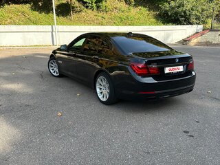 2012 BMW 7 серии 740d xDrive V (F01/F02/F04) Рестайлинг, чёрный, 1697000 рублей, вид 3