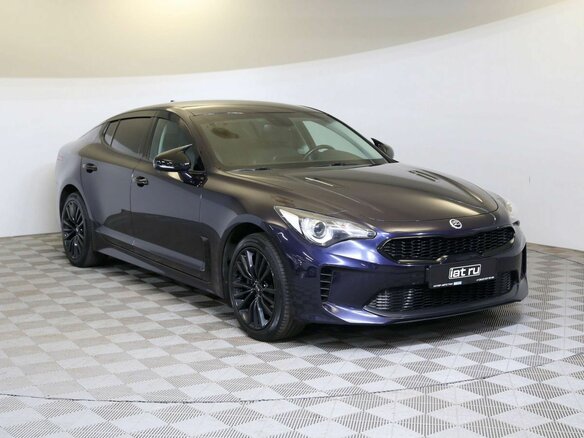2019 Kia Stinger I, синий - вид 2