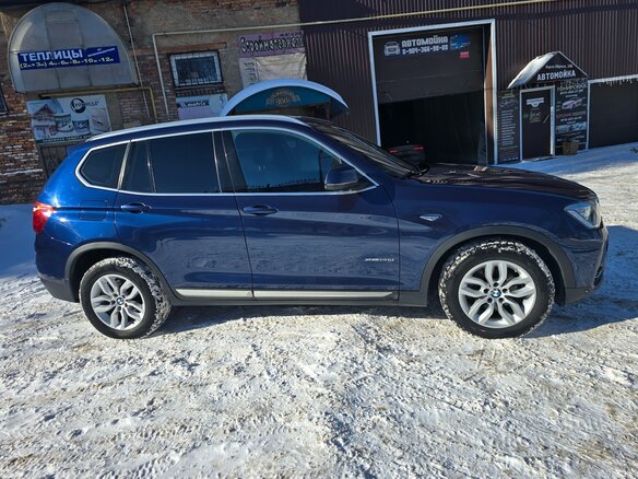 2017 BMW X3 20d xDrive II (F25) Рестайлинг, синий, 2850000 рублей - вид 5