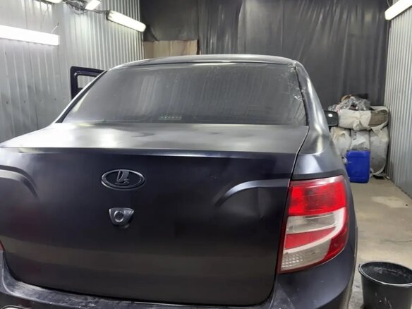 2012 Lada (ВАЗ) Granta I, синий, 370000 рублей - вид 3