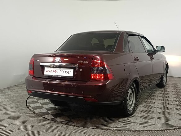 2012 Lada (ВАЗ) Priora I, красный, 460000 рублей - вид 6