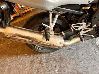 2003 Honda CBR 600F, серебристый, 350000 рублей, вид 2