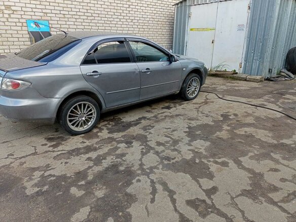 2003 Mazda 6 I (GG), серый, 380000 рублей - вид 3