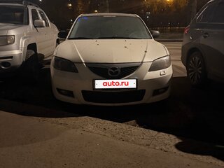 2007 Mazda 3 I (BK) Рестайлинг, белый, 559000 рублей, вид 1