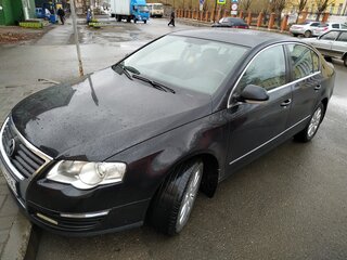 2008 Volkswagen Passat B6, чёрный, 800000 рублей, вид 1
