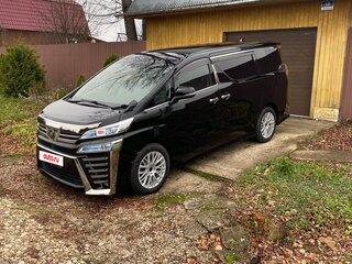 2018 Toyota Vellfire II Рестайлинг, чёрный, 4300000 рублей, вид 3