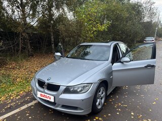 2005 BMW 3 серии 320d V (E90/E91/E92/E93), серебристый, 795000 рублей, вид 2