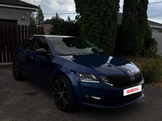2020 Skoda Octavia III (A7) Рестайлинг, синий, 2500000 рублей, вид 2