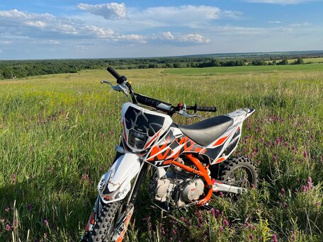 2024 Kayo Basic TT125EM, белый, 70000 рублей, вид 1