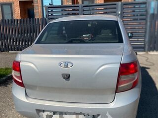 2013 Lada (ВАЗ) Granta I, серебристый, 360000 рублей, вид 2