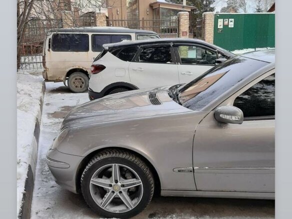 2003 Mercedes-Benz E-Класс 320 III (W211, S211), серый, 870000 рублей - вид 14