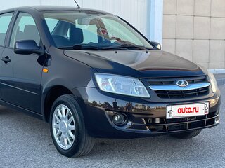 2013 Lada (ВАЗ) Granta I, коричневый, 379000 рублей, вид 5
