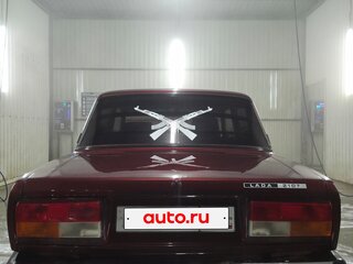 1998 Lada (ВАЗ) 2107, красный, 160000 рублей, вид 5