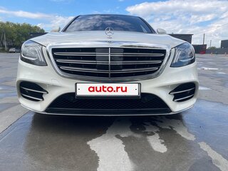 2019 Mercedes-Benz S-Класс 400 d VI (W222, C217) Рестайлинг, белый, 6500000 рублей, вид 3