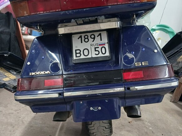 1993 Honda GL 1500 Gold Wing, синий, 470000 рублей - вид 2