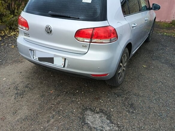 2009 Volkswagen Golf VI, серебристый, 800000 рублей - вид 2