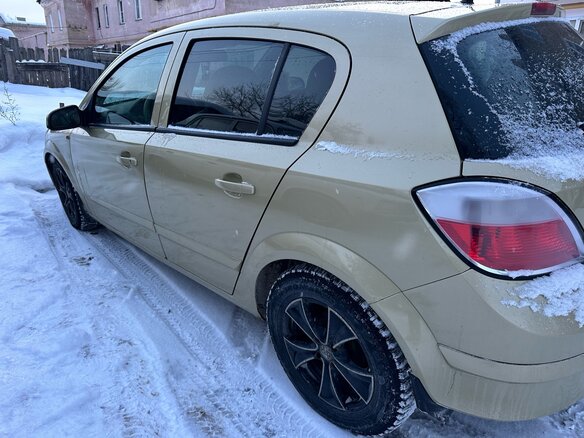 2004 Opel Astra H, золотистый, 280000 рублей - вид 5