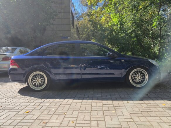 2008 Opel Astra H Рестайлинг, синий, 725000 рублей - вид 5