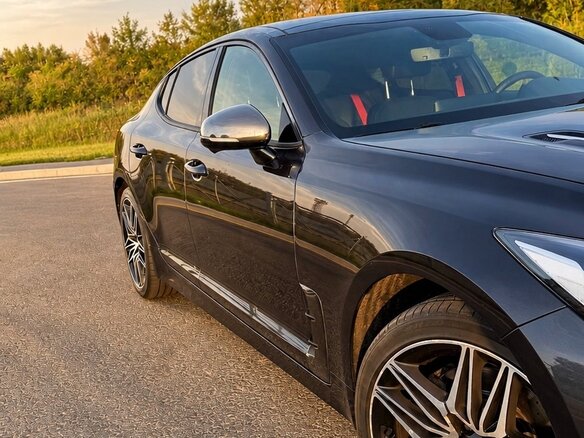 2021 Kia Stinger I Рестайлинг, серый, 3419000 рублей - вид 9