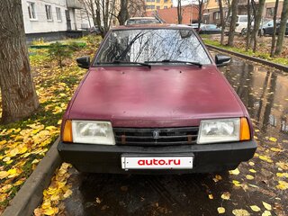 1997 Lada (ВАЗ) 2109, красный, 130000 рублей, вид 2