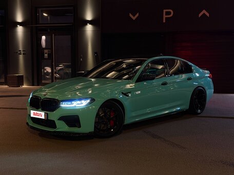 2020 BMW M5 Competition VI (F90) Рестайлинг, зелёный, 7370000 рублей, вид 1