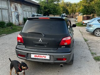2006 Mitsubishi Outlander I, чёрный, 490000 рублей, вид 4