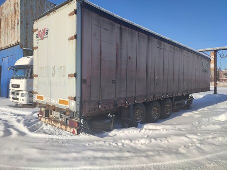 2001 Schmitz Cargobull S01, красный, 600000 рублей, вид 2