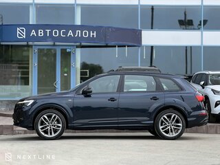 2025 Audi Q7 45 TFSI II (4M) Рестайлинг 2, синий, 11990000 рублей, вид 4