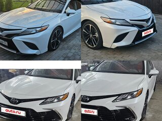 2018 Toyota Camry US Market VIII (XV70), белый, 2399000 рублей, вид 1