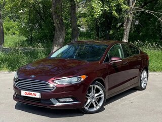 2017 Ford Fusion (North America) II Рестайлинг, красный, 1189000 рублей, вид 3