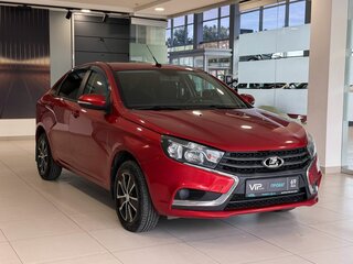 2017 Lada (ВАЗ) Vesta I, красный, 717000 рублей, вид 3