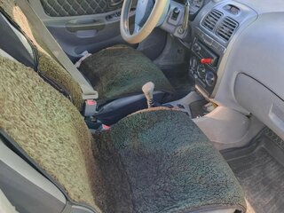 2004 Hyundai Accent ТагАЗ II, серебристый, 260000 рублей, вид 5