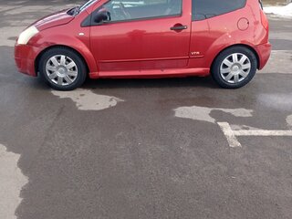 2005 Citroen C2, красный, 285000 рублей, вид 4